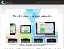 Tablet Screenshot of index.appfluence.com